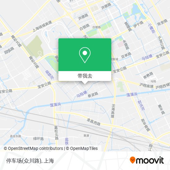 停车场(众川路)地图