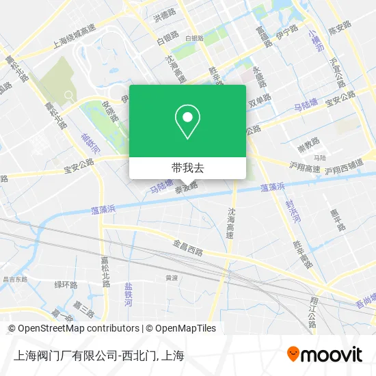 上海阀门厂有限公司-西北门地图