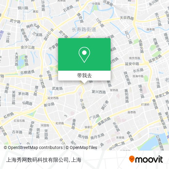 上海秀网数码科技有限公司地图