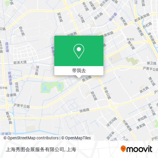 上海秀图会展服务有限公司地图
