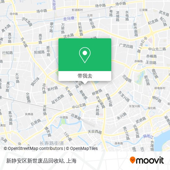 新静安区新世废品回收站地图