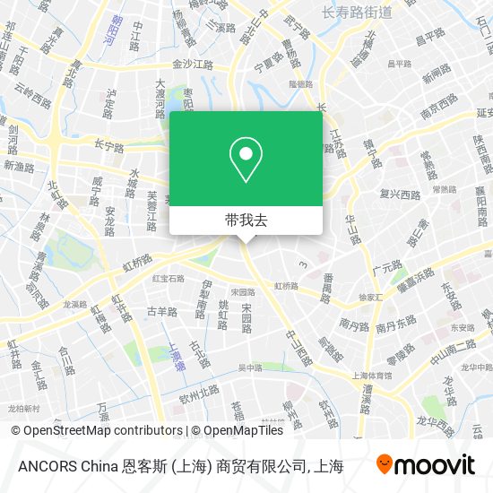 ANCORS China 恩客斯 (上海) 商贸有限公司地图
