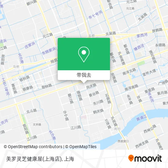 美罗灵芝健康屋(上海店)地图
