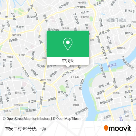 东安二村-59号楼地图