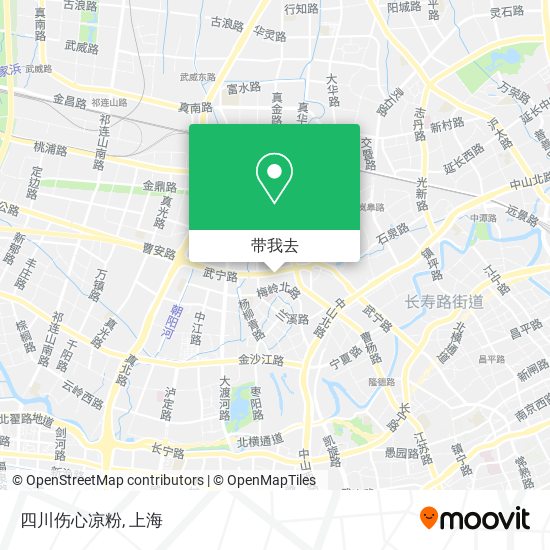 四川伤心凉粉地图