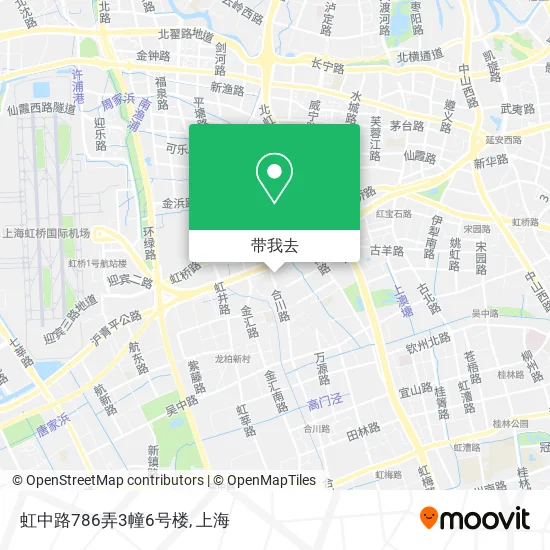 虹中路786弄3幢6号楼地图