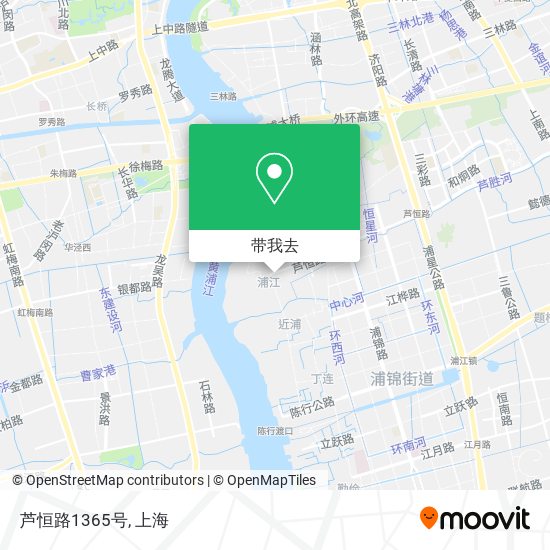 芦恒路1365号地图