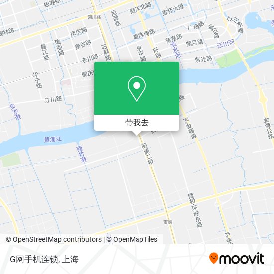 G网手机连锁地图