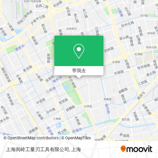 上海闵岭工量刃工具有限公司地图