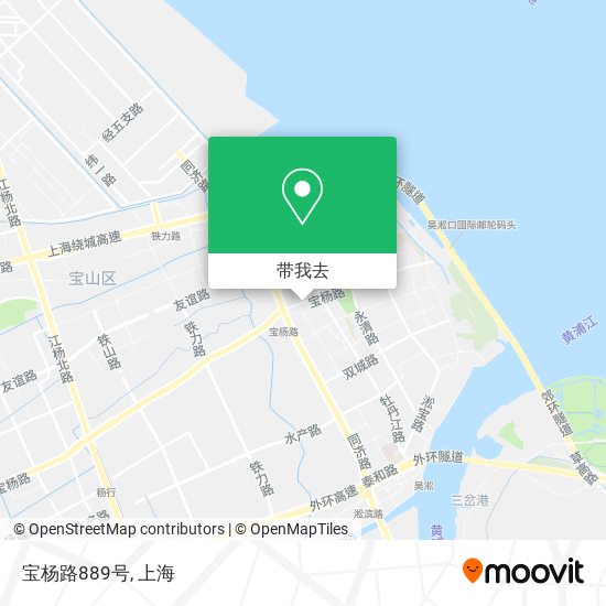 宝杨路889号地图