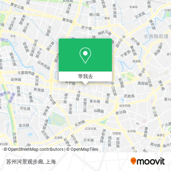 苏州河景观步廊地图