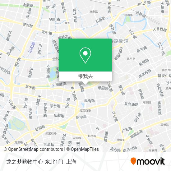 龙之梦购物中心-东北1门地图