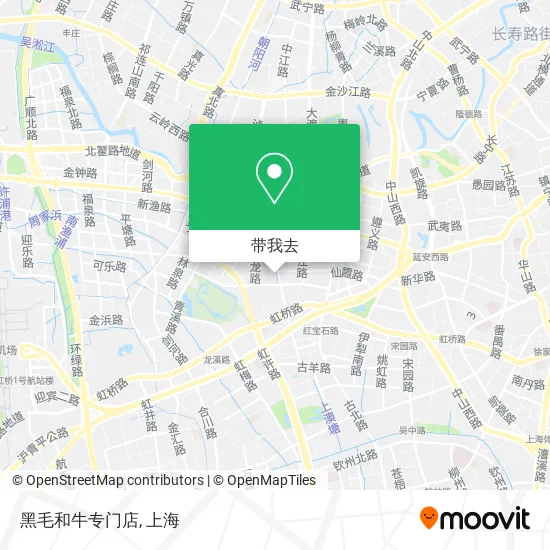 黑毛和牛专门店地图