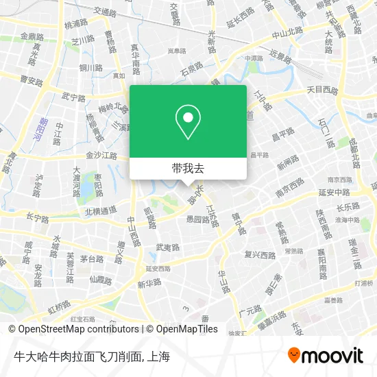 牛大哈牛肉拉面飞刀削面地图