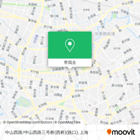 中山西路/中山西路三号桥(西桥)(路口)地图