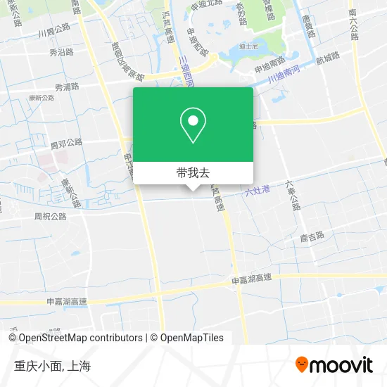 重庆小面地图