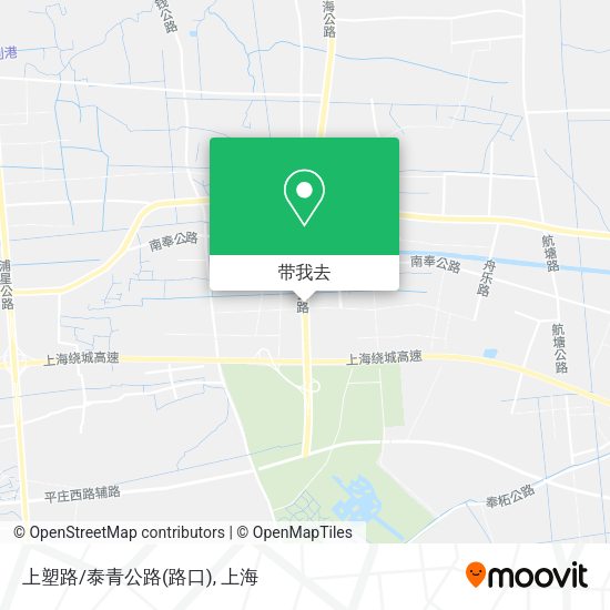 上塑路/泰青公路(路口)地图