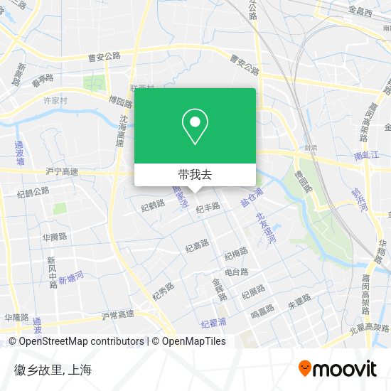 徽乡故里地图