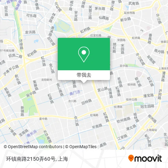 环镇南路2150弄60号地图