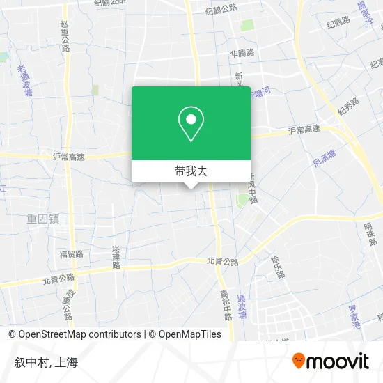 叙中村地图