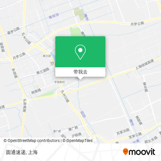 圆通速递地图