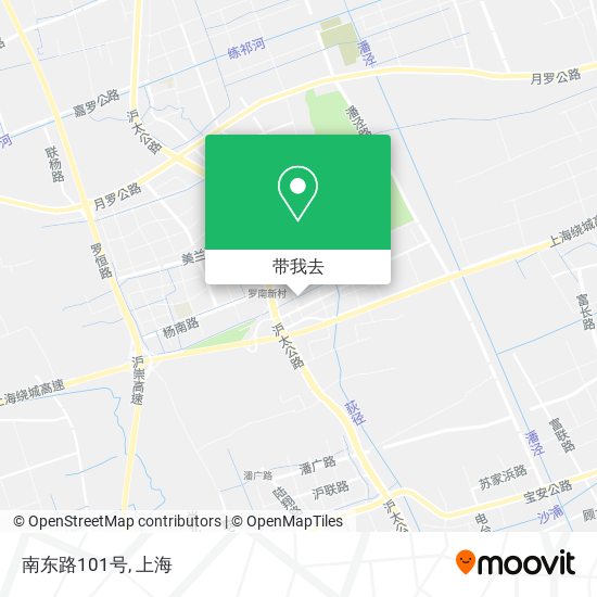 南东路101号地图