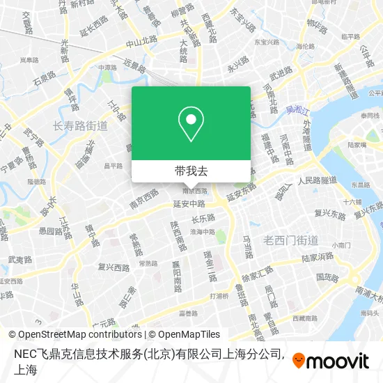 NEC飞鼎克信息技术服务(北京)有限公司上海分公司地图