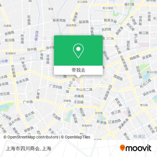 上海市四川商会地图