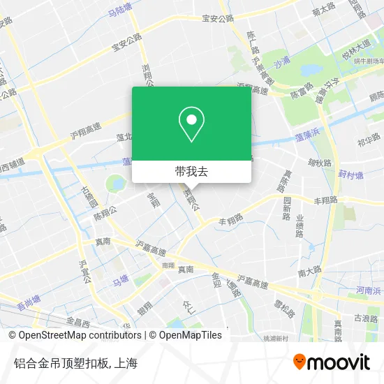 铝合金吊顶塑扣板地图