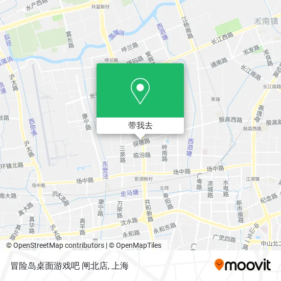 冒险岛桌面游戏吧 闸北店地图
