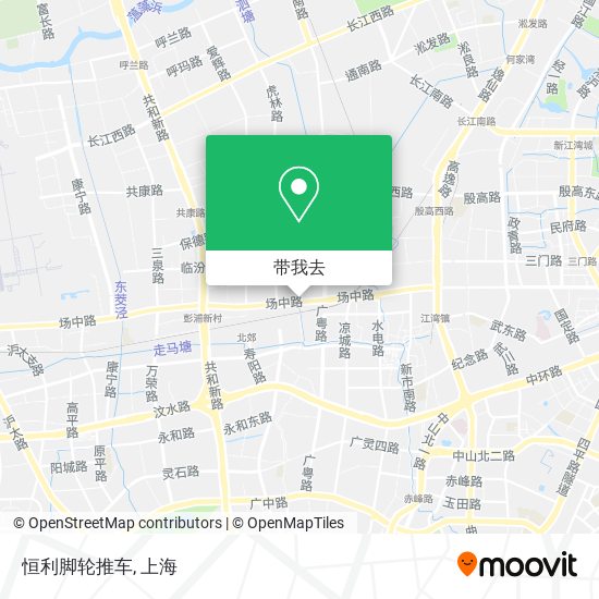 恒利脚轮推车地图