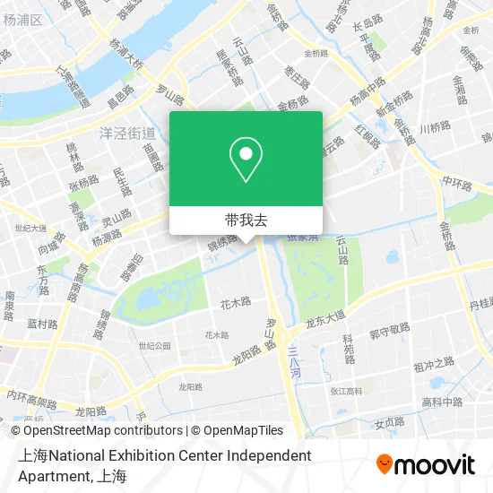 上海National Exhibition Center Independent Apartment地图