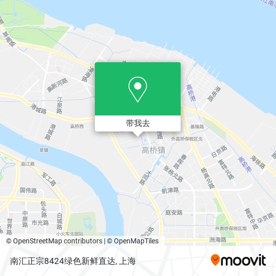 南汇正宗8424绿色新鲜直达地图