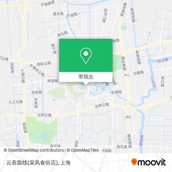 云吞面线(采风食街店)地图