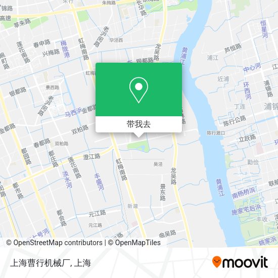 上海曹行机械厂地图