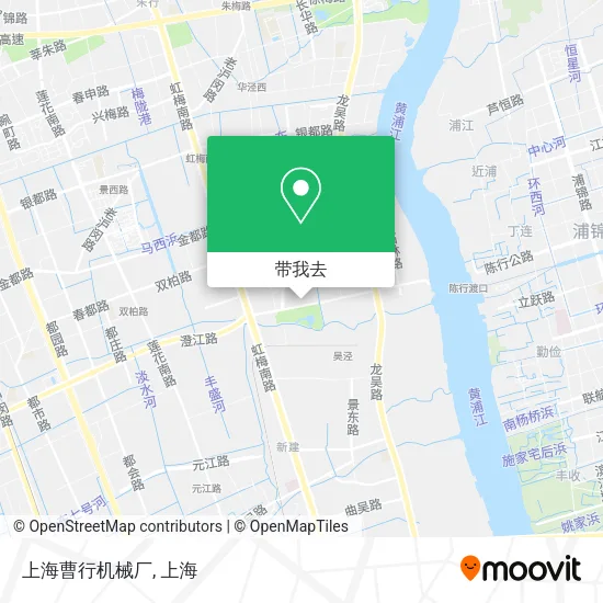 上海曹行机械厂地图