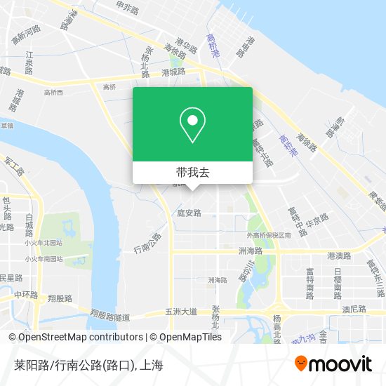 莱阳路/行南公路(路口)地图