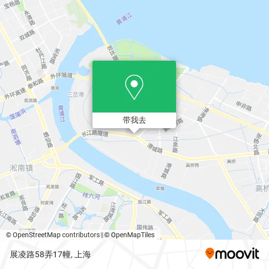 展凌路58弄17幢地图