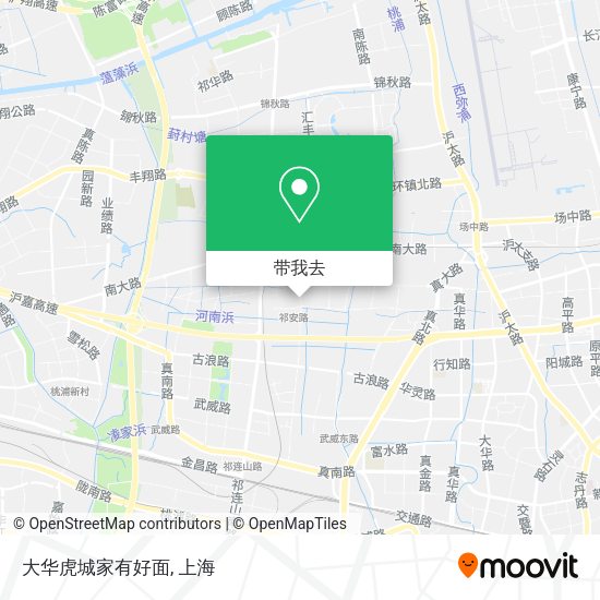 大华虎城家有好面地图