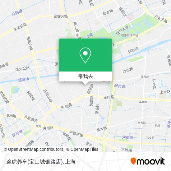 途虎养车(宝山城银路店)地图