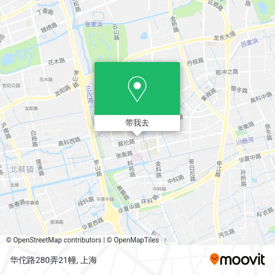 华佗路280弄21幢地图