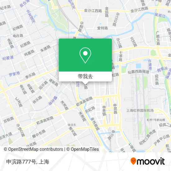 申滨路777号地图