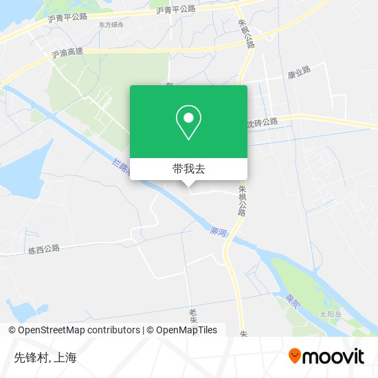 先锋村地图