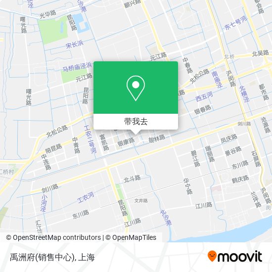 禹洲府(销售中心)地图