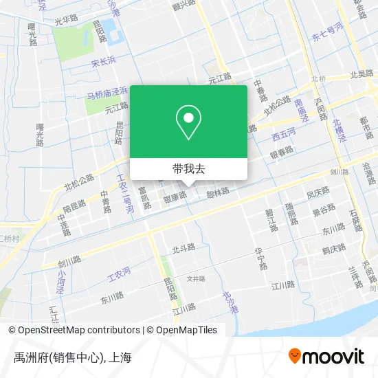 禹洲府(销售中心)地图