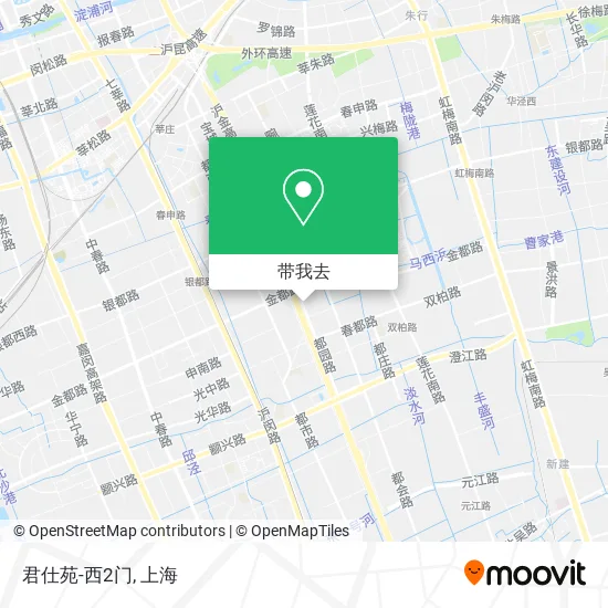 君仕苑-西2门地图