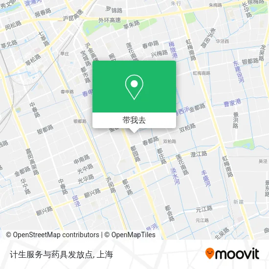 计生服务与药具发放点地图