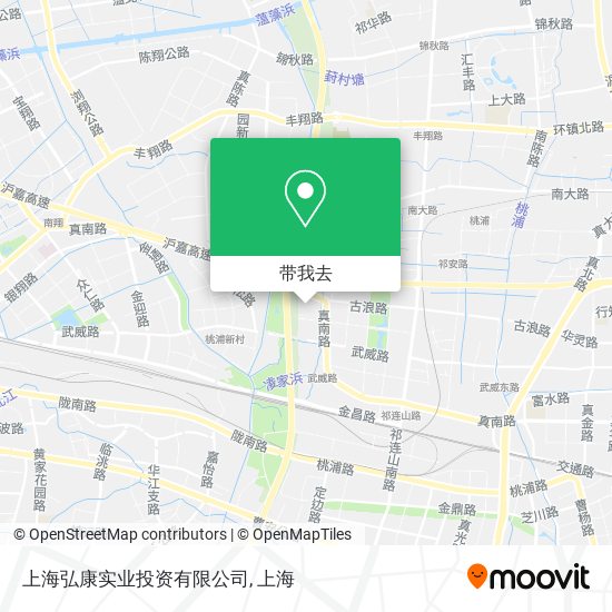 上海弘康实业投资有限公司地图