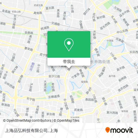 上海品弘科技有限公司地图