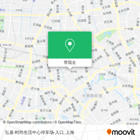 弘基·时尚生活中心停车场-入口地图